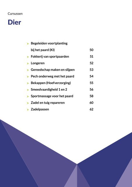 Cursusoverzicht 2015-2016