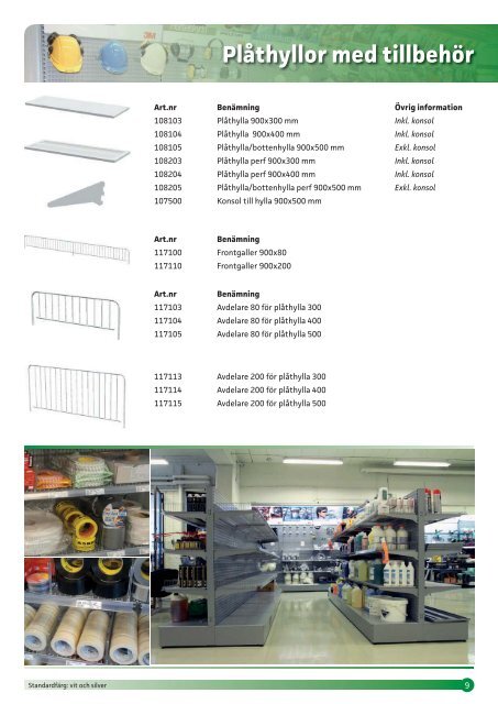 Ptec inredningar AB - Katalog för butikskoncept