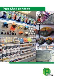 Ptec inredningar AB - Shop concept