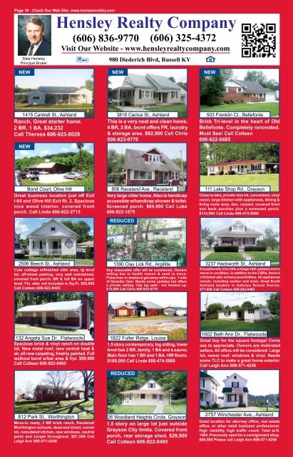 reAL TeAM reALTY - Homes Magazine