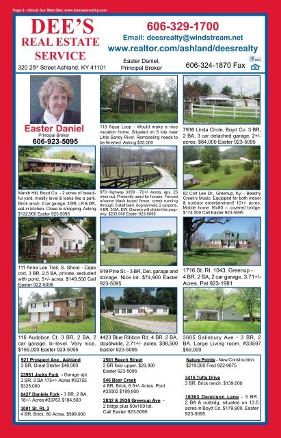 reAL TeAM reALTY - Homes Magazine