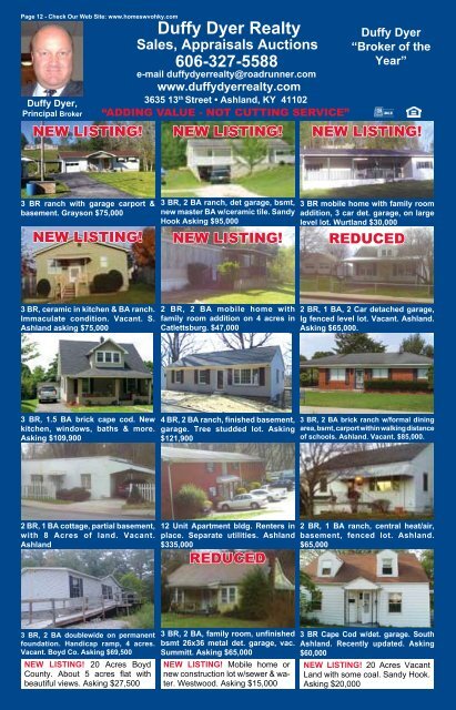 reAL TeAM reALTY - Homes Magazine