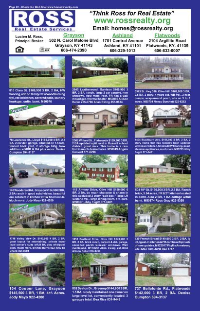 reAL TeAM reALTY - Homes Magazine