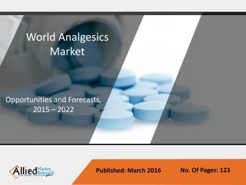 Analgesics Market - Forecasts 2015 - 2022