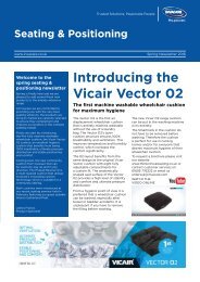Invacare Seating & Positioning - Spring Newsletter 2016 A4
