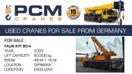 FAUN ATF 80-4 (2005) for sale, used crane, gebrauchter Kran, zu verkaufen, kaufen