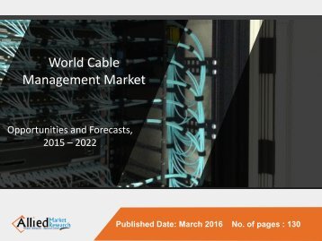 Cable Management (PDF) PPT