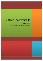 Mother-positioned to rescue