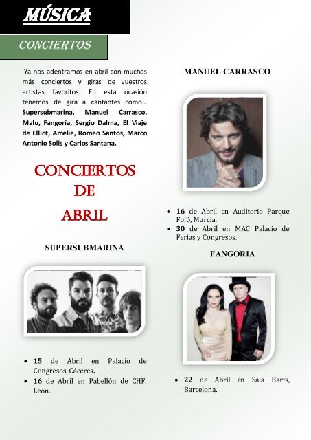 TU REVISTA ABRIL 2016