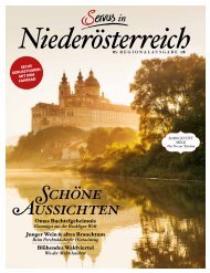 Servus in Niederösterreich - Regionalausgabe