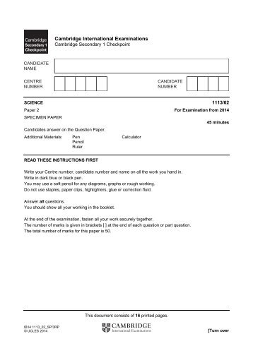 Checkpoint Admin Guide 2018 Indd Cambridge International