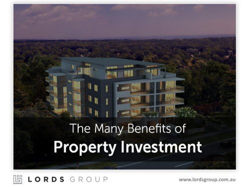 Lords Group - Property Development and Construction Manager Sydney