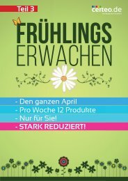 Frühlings-Erwachen bei Certeo! Teil 3