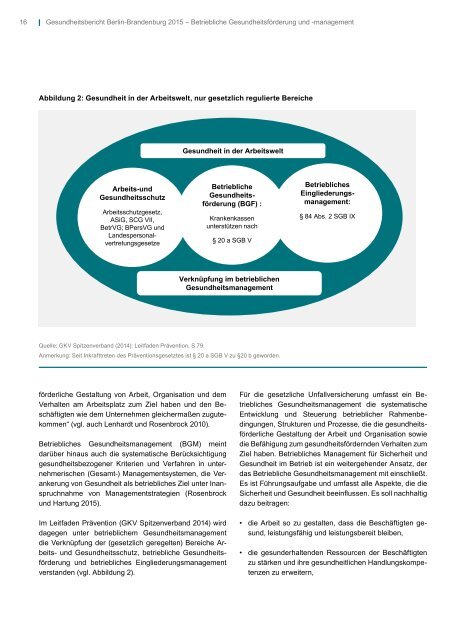 Länderübergreifender Gesundheitsbericht Berlin-Brandenburg 2015