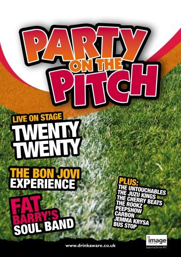 01269 595508 m - Party on the Pitch