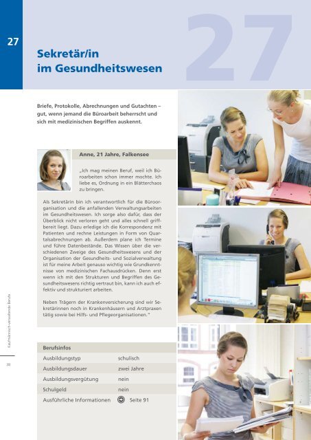 Ausbildung Gesundheit in Berlin und Brandenburg