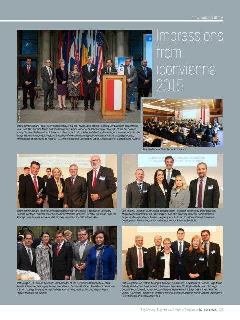 iconannual 2016 - The European Business and Invetsment Magazine