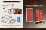 Clean Line Lockers - Anthony Steel Manufacturing