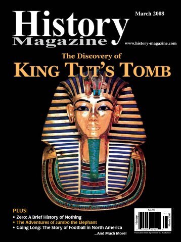 KING TUT'S TOMB - History Magazine