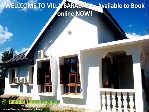 WELLCOME TO VILLA BARABARA - Available to Book online NOW!