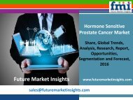 Hormone Sensitive Prostate Cancer Market size and Key Trends in terms of volume and value 2016-2026