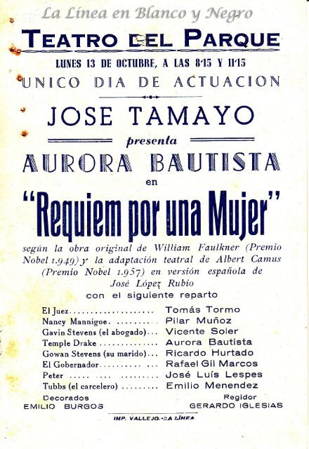 Jose Tamayo - Requiem por una mujer