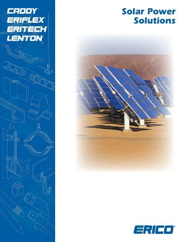 Erico Solar Power Solutions Catalogue