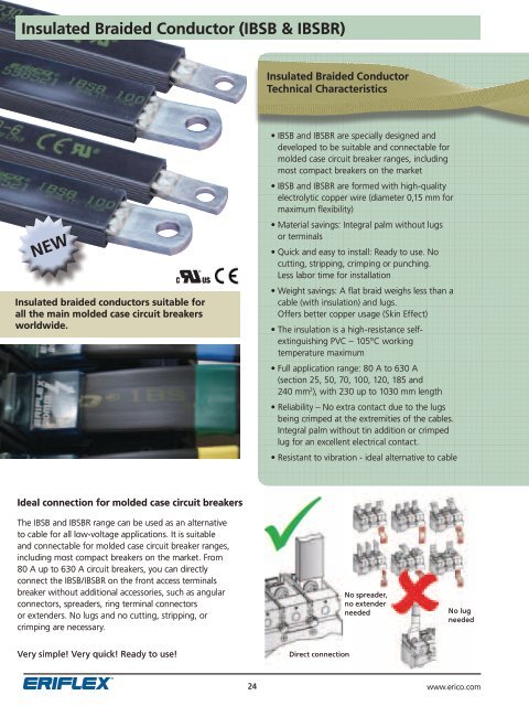 Erico Flexible Conductors Catalogue