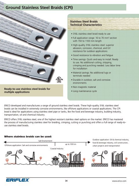 Erico Flexible Conductors Catalogue