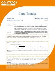 Carta Técnica