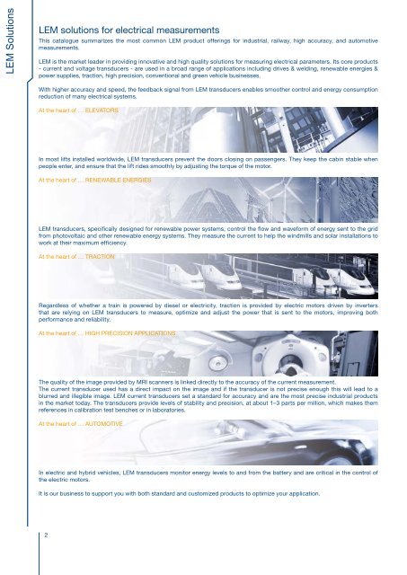 industry current voltage transducers