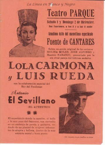 Lola Carmona y Luis Rueda - Fuente de Cantares
