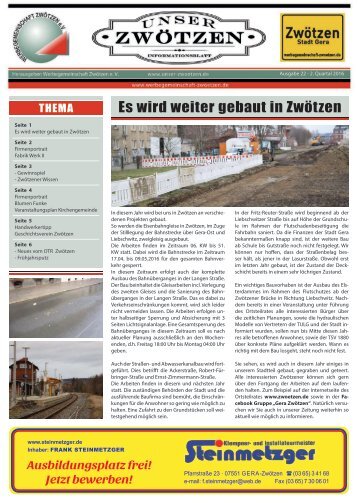 Unser Zwötzen 2-2016