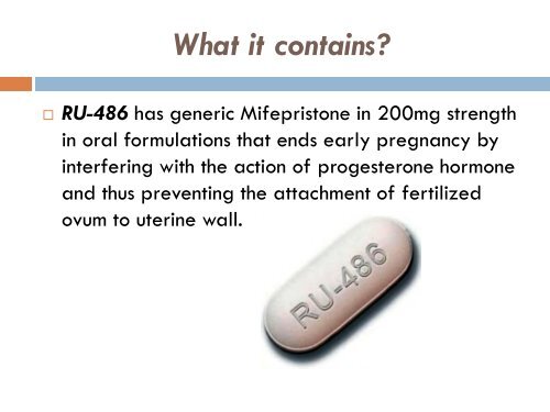 Experience Safe and Secure Abortion with RU-486/Abortion Pills