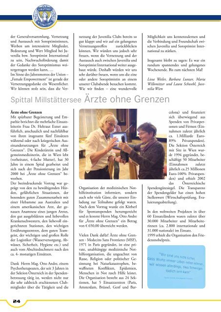 Soroptimist Österreich - Journal 01-2016