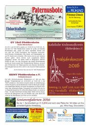 Paternusbote 2016 - KW 16