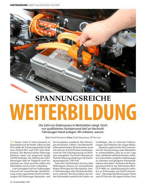 der automechaniker 2014 - Messezeitung in Zusammenarbeit mit Werkstatt aktuell