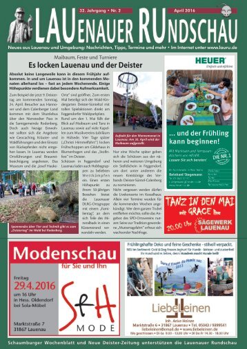 Lauenauer Rundschau 16/04