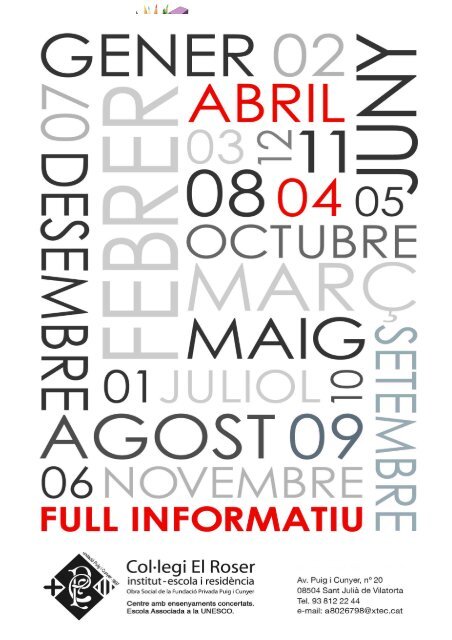 Abril Curs 2015-2016