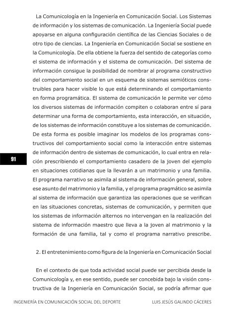 ingeniería en comunicación social del deporte