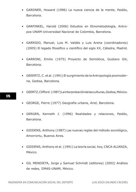 ingeniería en comunicación social del deporte