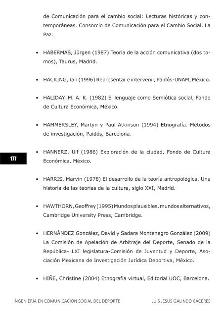 ingeniería en comunicación social del deporte