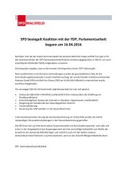 SPD besiegelt Koalition mit der FDP