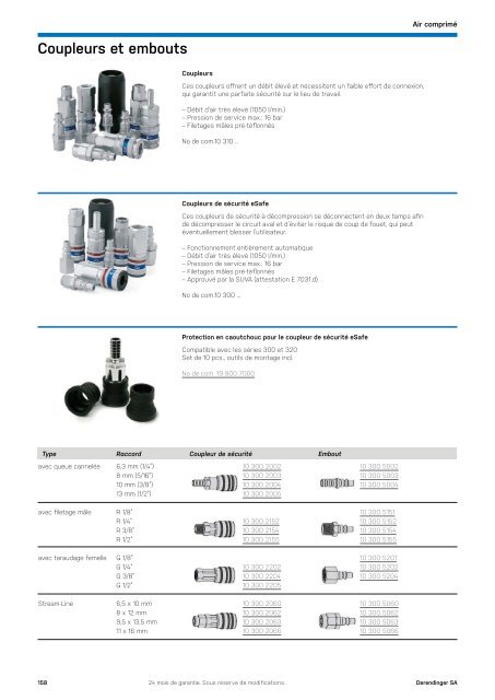 Equipements d'ateliers et outils