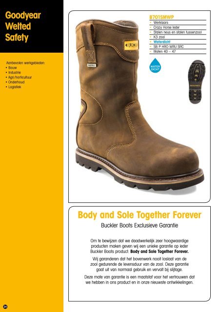 Buckler Boots NL 2016 voorjaar dealer brochure SPREAD