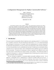 Configuration Management for Highly-Customizable Software