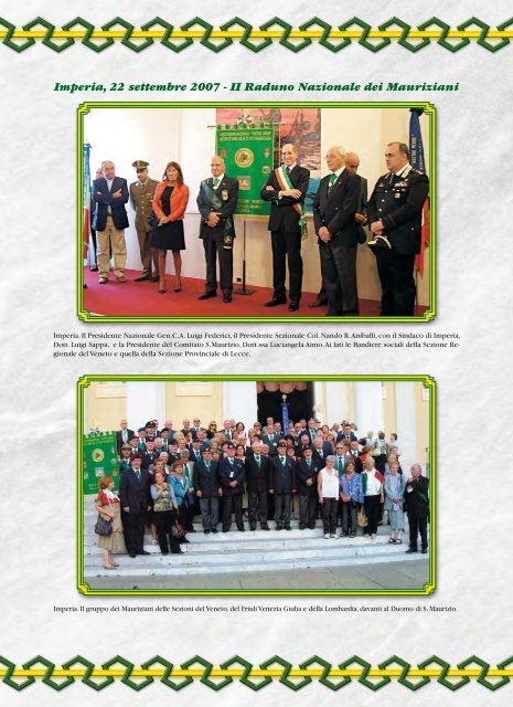 Nastro Verde: calendario 2008