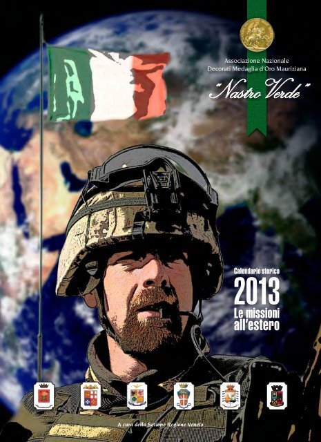 Nastro Verde: calendario 2013, “Le missioni all’estero”