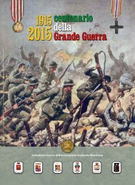 Nastro Verde: calendario 2015, “Centenario della Grande Guerra”