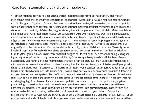 Röjsten och Annan sten på Åkerholmar och Fältkanter i Storvretabygden   Sven-Inge Windahl 2016